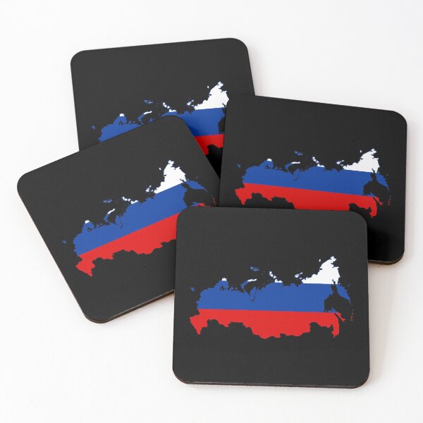 Aperçu de l'œuvre Forme de pays de drapeau russe créée et vendue par Spartawolf.