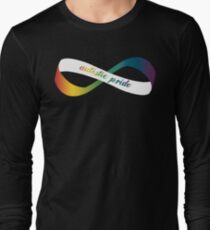 Autistic Pride Infinity Möbius Long Sleeve T-Shirt
