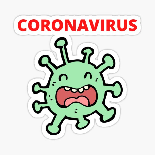 coronavirus covid-19 Sticker