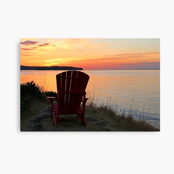 End of another Mayne Island Day Canvas Print