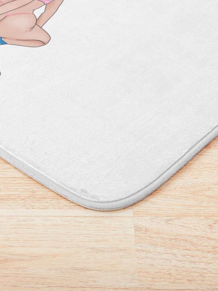 Alternate view of Thiccolas Cage - Dummy Thicc Nicolas Cage Meme Bath Mat