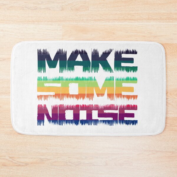 Item preview, Make some noise - distressed text designed and sold by NerdySherds.