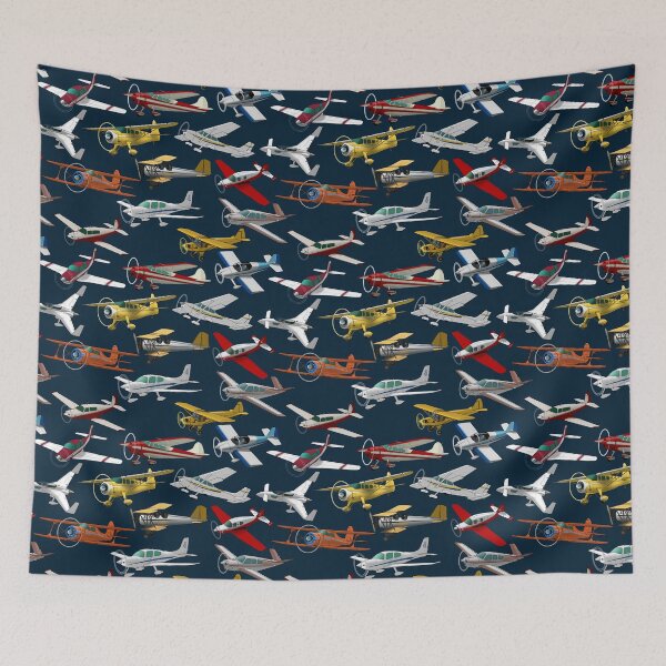 Item preview, A Sky Full of Airplanes designed and sold by Wavytail.
