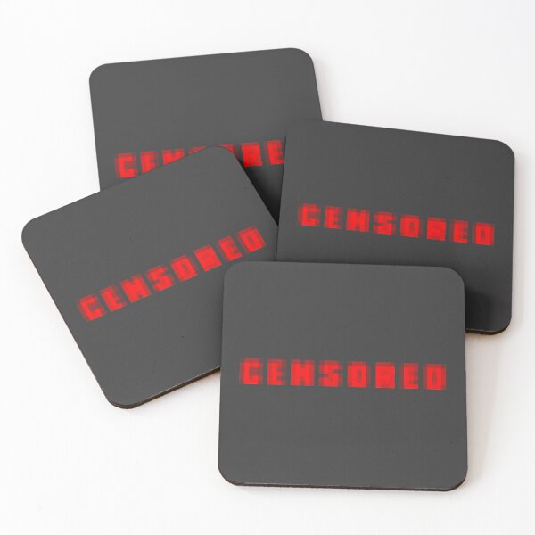 Item preview, CENSORED TEE - Red Edition designed and sold by pricktees.