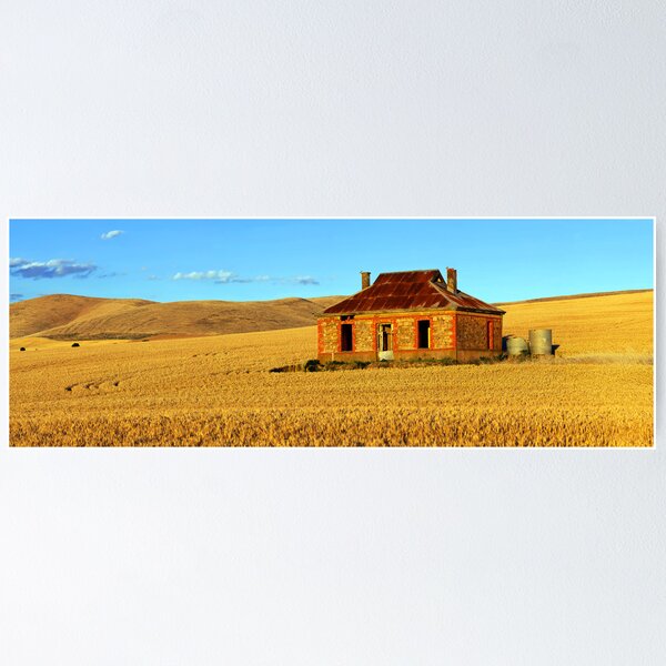Abandoned Mid North Homestead Poster