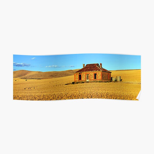 Abandoned Mid North Homestead Poster