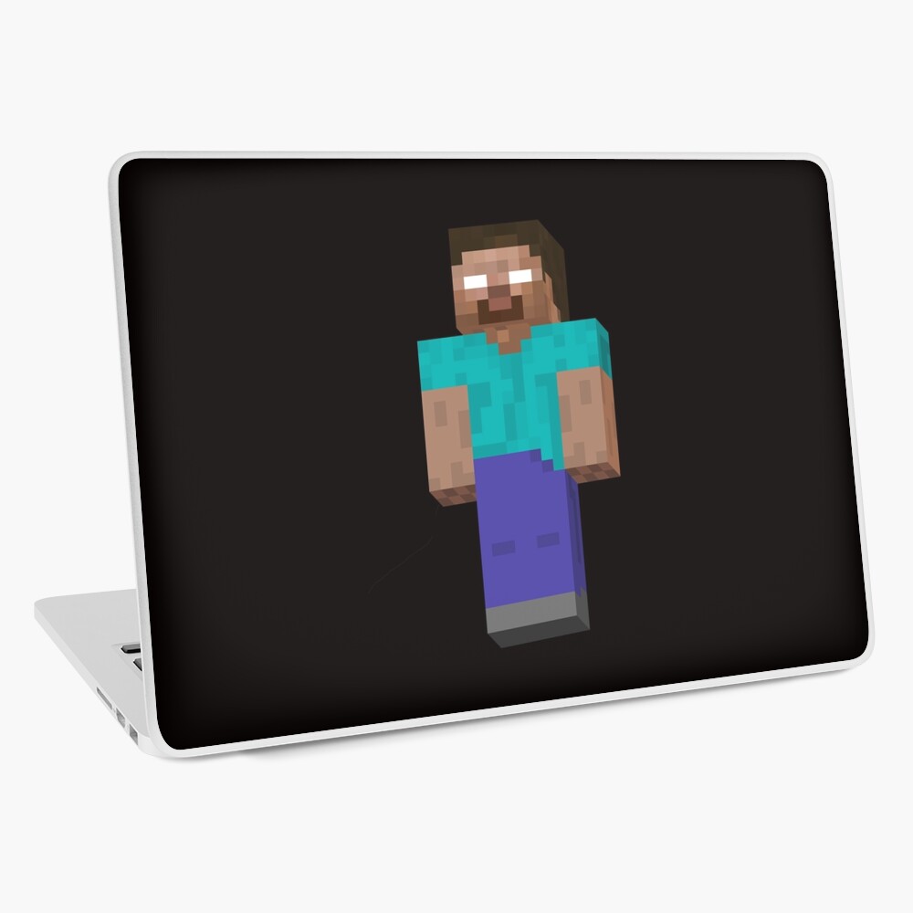 Herobrine Face Laptop Skin for Sale by LegendaryVortex