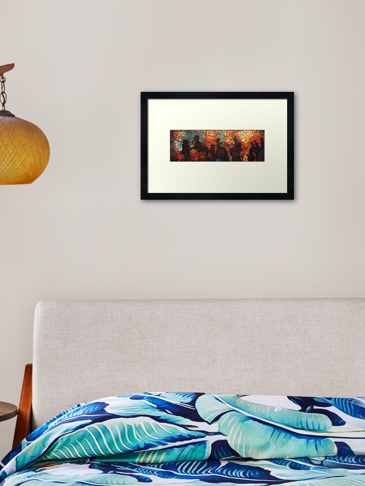 Thumbnail 1 of 7, Framed Art Print, Festival designed and sold by ChadElliottArt.