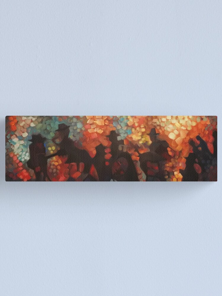 Thumbnail 2 of 3, Canvas Print, Festival designed and sold by ChadElliottArt.
