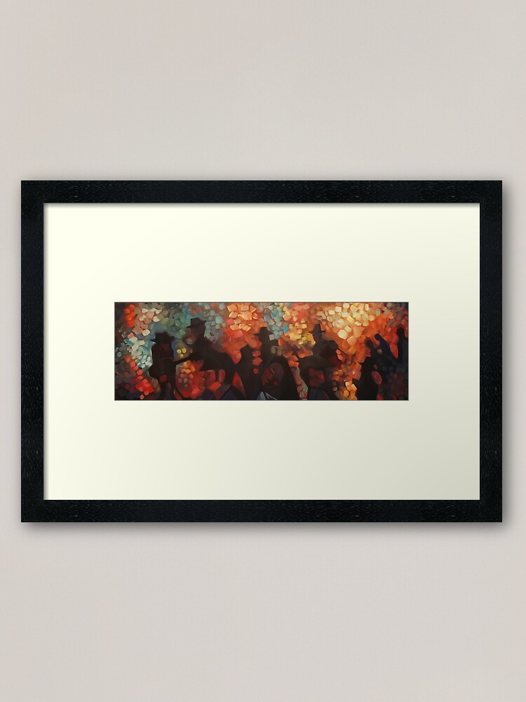 Thumbnail 2 of 7, Framed Art Print, Festival designed and sold by ChadElliottArt.