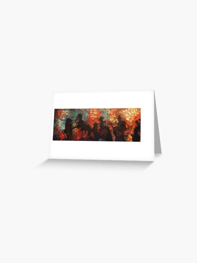 Thumbnail 1 of 2, Greeting Card, Festival designed and sold by ChadElliottArt.