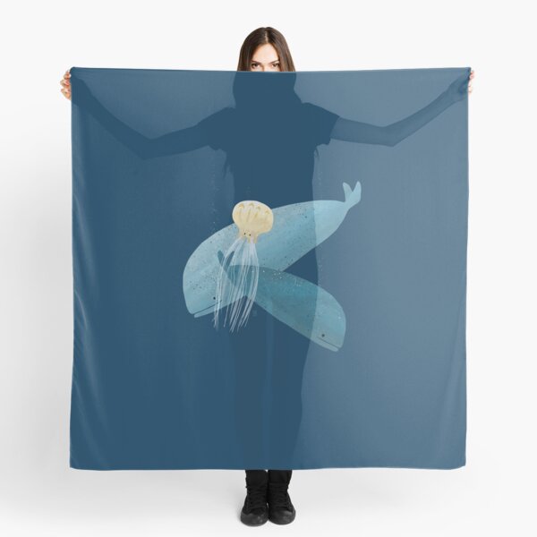 Item preview, Sperm whales and jellyfish designed and sold by Kathy Lecocq.