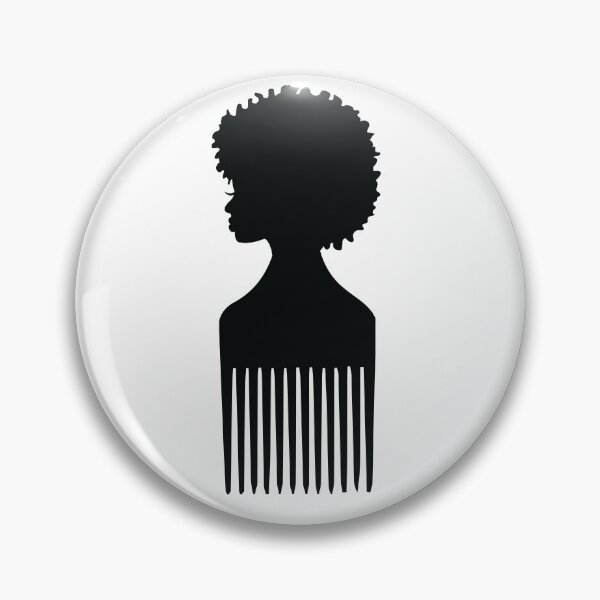 Item preview, Afro Pick Silhouette designed and sold by blackartmatters.