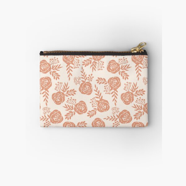 Item preview, Warm Orange Floral Pattern designed and sold by Lauren Ullrich.