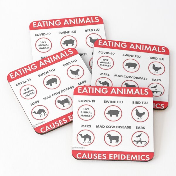Item preview, Vegan activism epidemic merch designed and sold by gimposaurusrex.