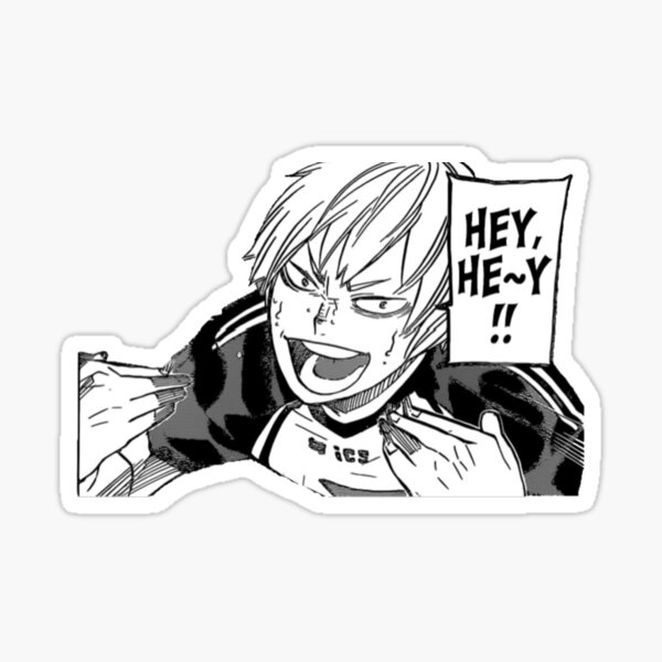 Casquette Konoha Haikyuu Manga Sticker