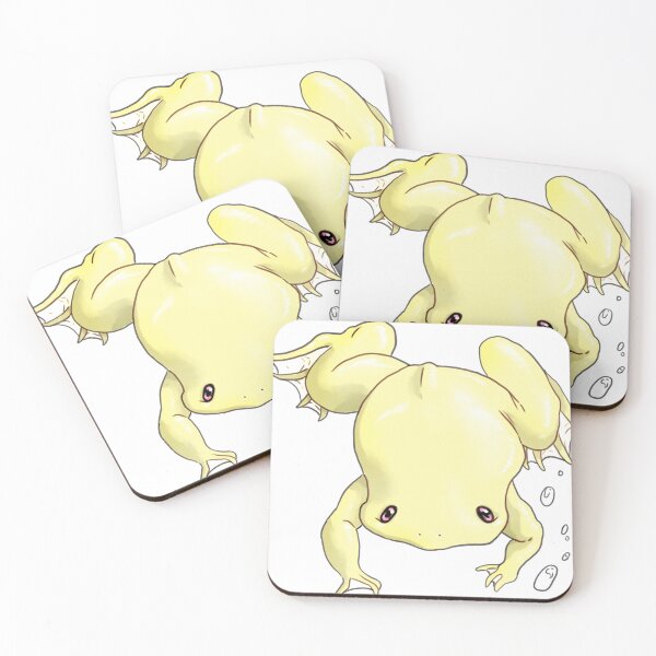 Item preview,  Albino African clawed frog (Xenopus laevis) designed and sold by Furiarossa.