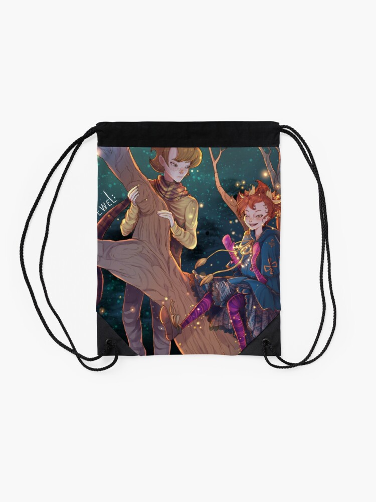 Fairy Oak: Grisam and Pervinca Drawstring Bag for Sale by Ewelsart