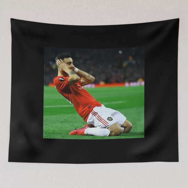 Item preview, Best Football Player Brun Poster Fernandes Portugal National Team England designed and sold by waktuta.