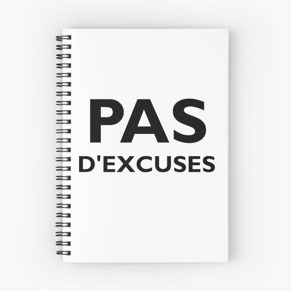 Item preview, Pas d'excuses designed and sold by El-Farouk.