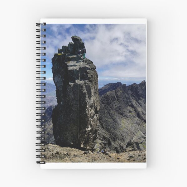 Item preview, Climbers on Sgurr Dearg (the  Inaccessible Pinnacle) designed and sold by chrisdrabble.