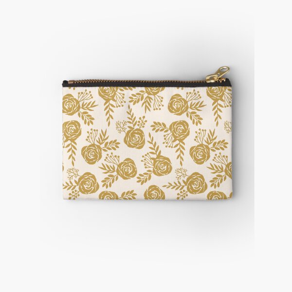 Item preview, Warm Gold Floral Pattern designed and sold by Lauren Ullrich.