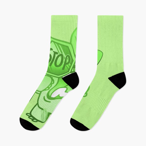 Item preview, STOP! Screaming Marshmello GREEN designed and sold by ZordicRedbubble.