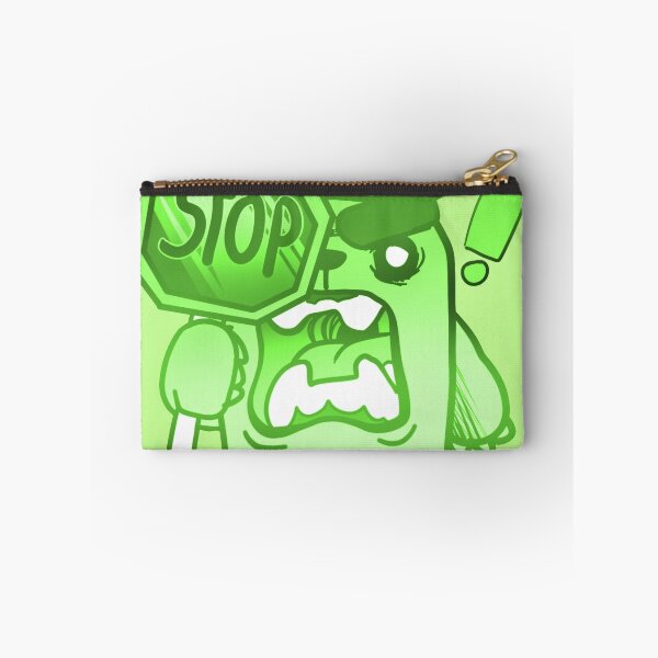 Item preview, STOP! Screaming Marshmello GREEN designed and sold by ZordicRedbubble.