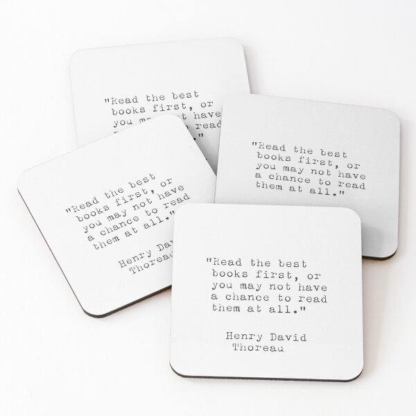 Item preview, Henry David Thoreau designed and sold by Ariana Mila -  Awesome quotes.