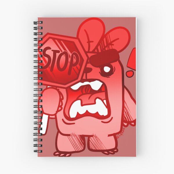 Item preview, ¡DETENER! Marshmello rojo gritando designed and sold by ZordicRedbubble.