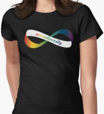 Neurodiversity Möbius Women's Fitted T-Shirt