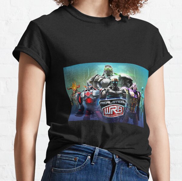 Real Steel T Shirts Redbubble - man of steel shirt roblox