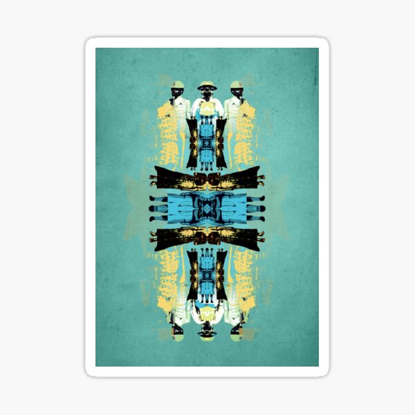 Breathe Easy - Remix C Sticker