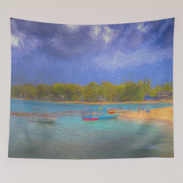 Item preview, Caribbean Island Art  designed and sold by Londonimages.