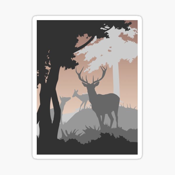 Schattenspiel Sticker