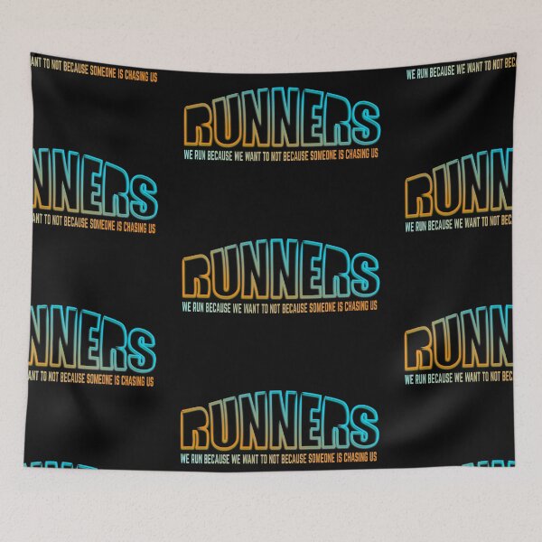 Item preview, Runners slogan t-shirt designed and sold by 13thstreet.