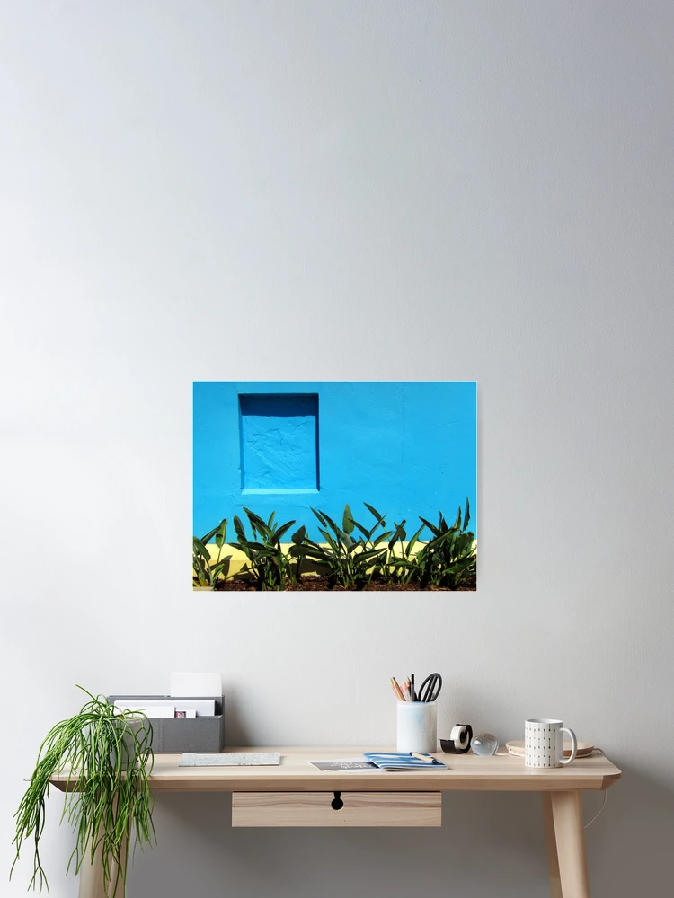 Imagen 2 de 3, Póster con la obra Blue Niche, diseñada y vendida por Akrotiri.