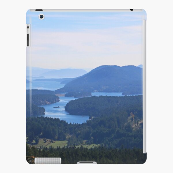 Islands view from Mount Parke Mayne Island iPad Snap Case