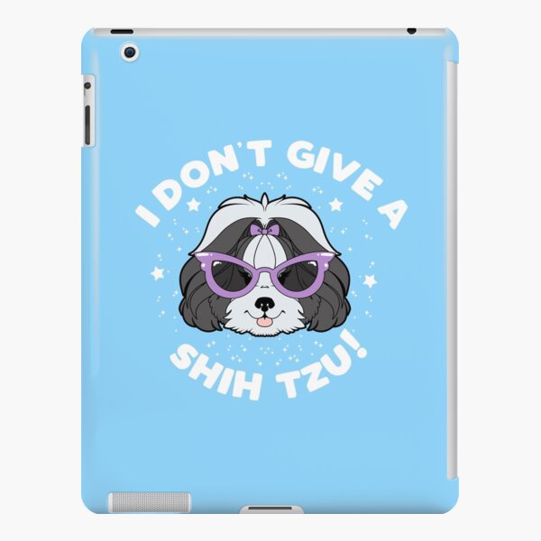 Copy of I Don’t Give A Shih Tzu - Black iPad Snap Case