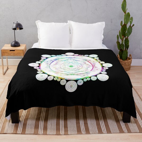 Item preview, Circular mandala in psychedelic colors designed and sold by BiZepsM0.