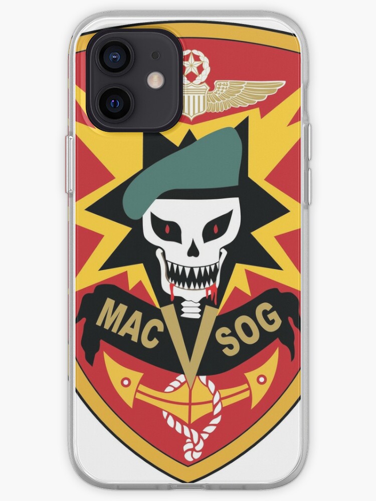 Mac V Sog Vietnam Special Forces Iphone Case Cover By Jcmeyer Redbubble