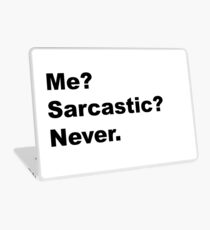 Sarcastic Laptop Skin