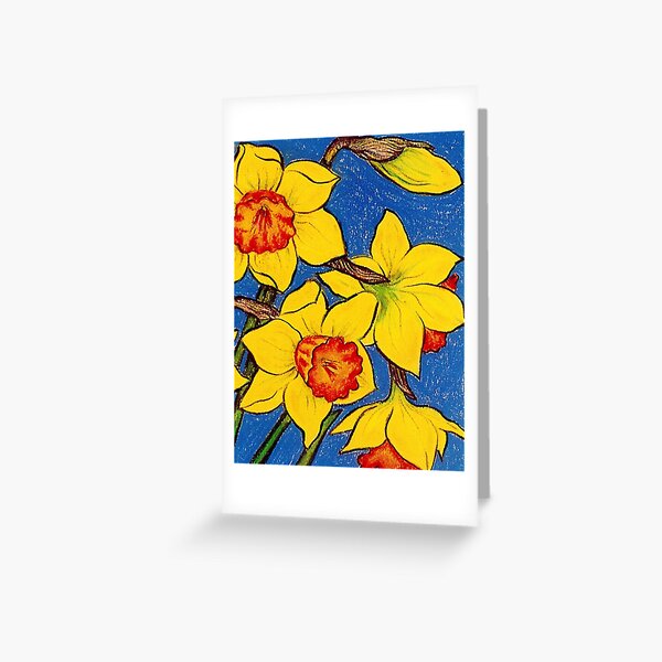 Daffodils Greeting Card