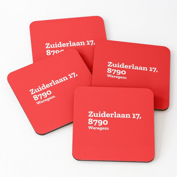 Item preview, Waregem Stadium Address designed and sold by The Chuck Wagon.