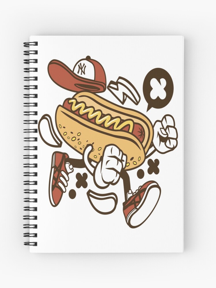 Cool hot dog with cappy cartoon comic Cool hot dog with cappy cartoon comic