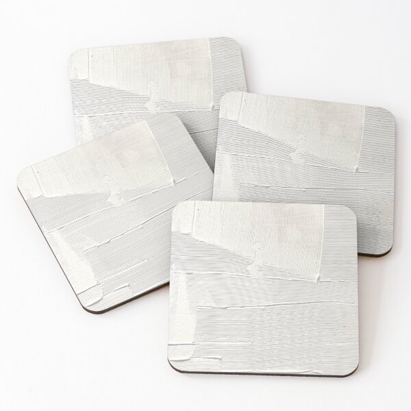 Item preview, Relief [1]: a minimal, abstract, textured piece in white by Alyssa Hamilton Art designed and sold by Alyssa Hamilton Art.