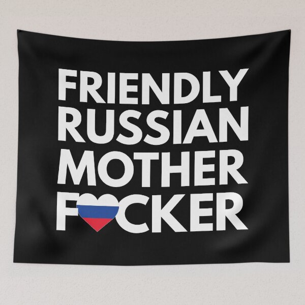 Item preview, Friendly Russian MF Mother Focker Russia designed and sold by HelloFromAja.