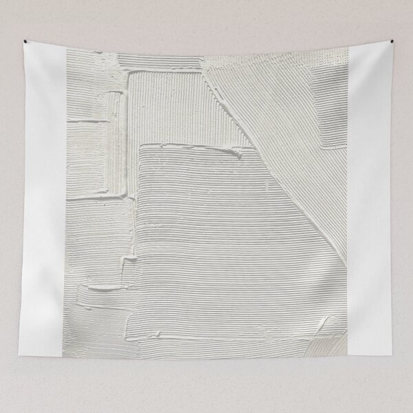 Item preview, Relief [2]: a minimal, abstract, textured piece in white by Alyssa Hamilton Art designed and sold by Alyssa Hamilton Art.