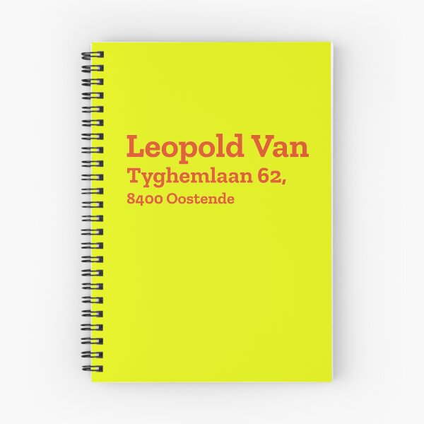 Item preview, Oostende Stadium Address designed and sold by The Chuck Wagon.