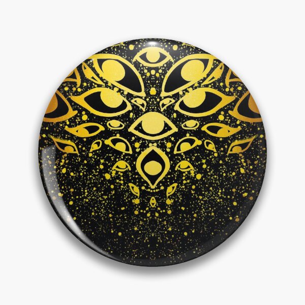 Item preview, Golden Eyes - Offset on Black designed and sold by aevios.